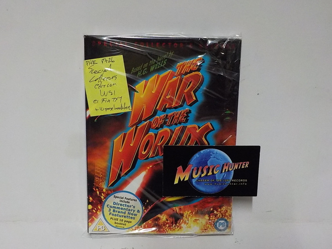 WAR OF THE WORLDS UUSI DVD (W)