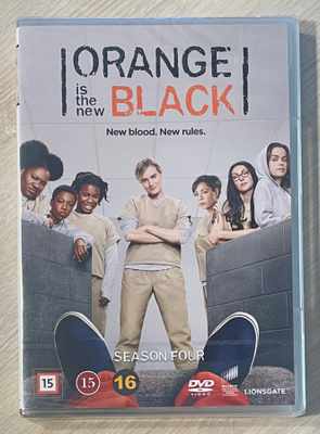 ORANGE is the New BLACK: Kausi 4 (4DVD) uusi ja muoveissa