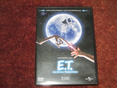 E.T. - THE EXTRA TERRESTRIAL - DVD suomipuhe