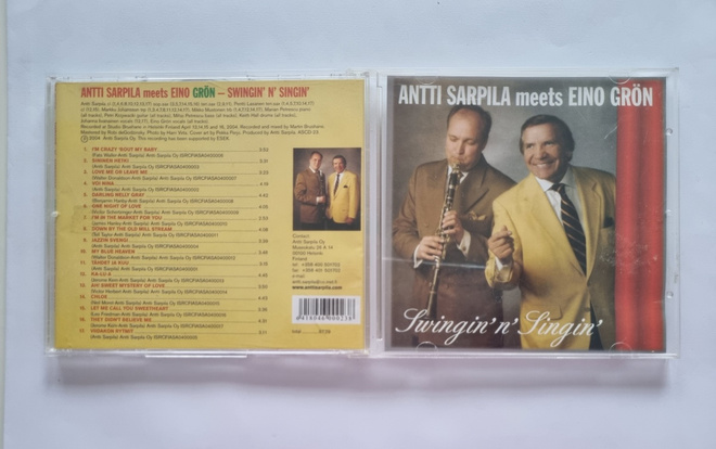 ANTTI SARPILA MEETS EINO GRÖN: SWINGIN' N' SINGIN' CD