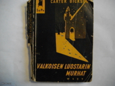 Carter Dickson: Valkoisen luostarin murhat (24.3)