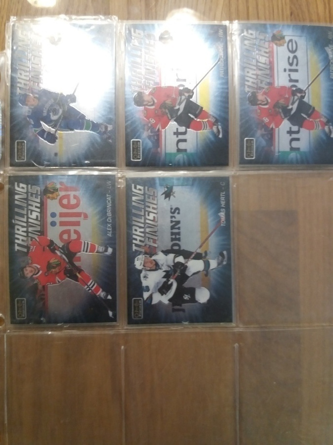 2019-20 O-Pee-Chee Platinum Thrilling Finishes alk. 2.50/kpl