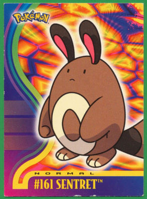 Pokémon 2001 Topps Sentret