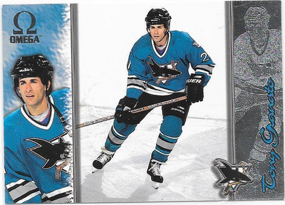 1998-99 Pacific Omega #201 Tony Granato San Jose Sharks