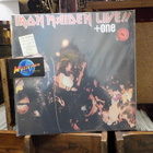IRON MAIDEN LIVE + ONE  CREECE UUSI JA KORKKAAMATON LP + - pikkukuva 1