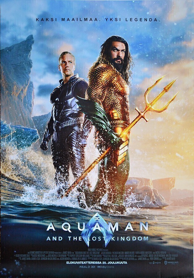 Elokuvajuliste: Aquaman and the Lost Kingdom