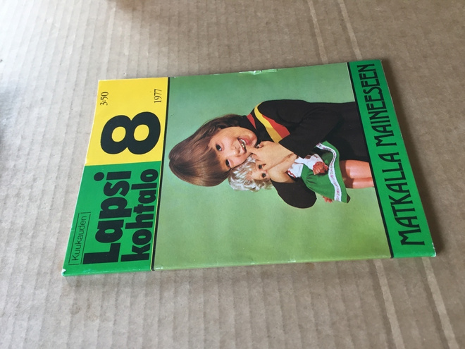 LAPSIKOHTALO LEHTI 8/1977 HIENO