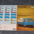 1973 Fiat 50 NC kuorma-auto esite - KUIN UUSI - suom 16 siv - pikkukuva 1