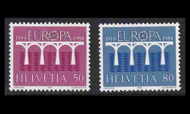 Sveitsi 1270-1 ** Europa (1984)