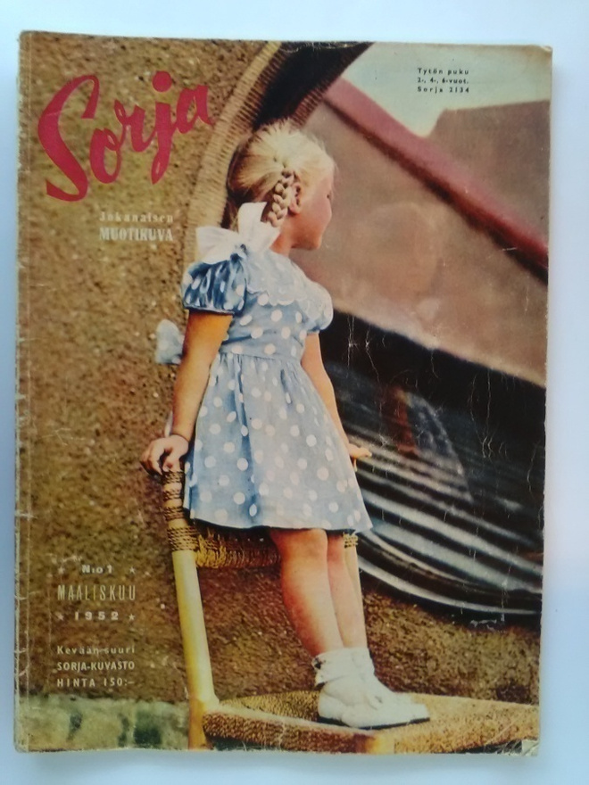 Sorja jokanaisen muotikuva N:o 1 1952