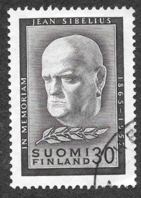 Sibelius surumerkki 1957 (LAPE 487) O