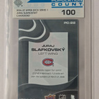 Juraj Slafkovsky 2026-27 UD Series 1 Population Count 100 - pikkukuva 2