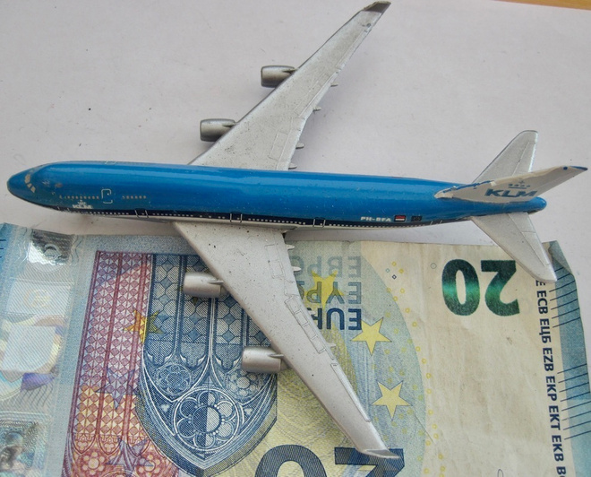 VANHA Schabak 921 Lentokone Boeing 747 KLM Metalli Saksa