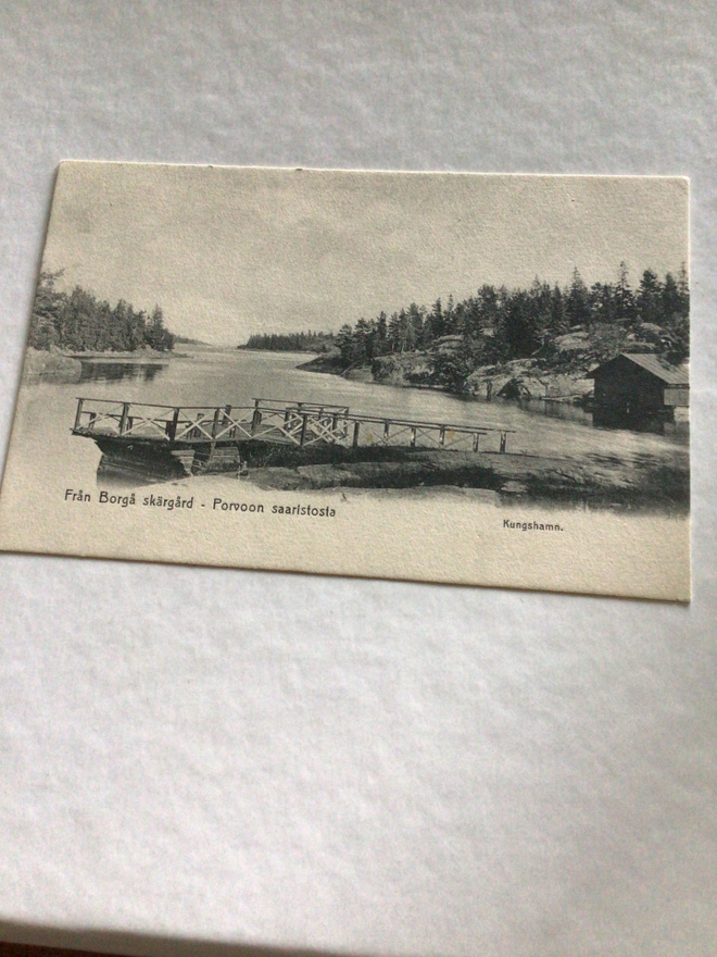 Porvoon saaristosta  kulkenut 1914