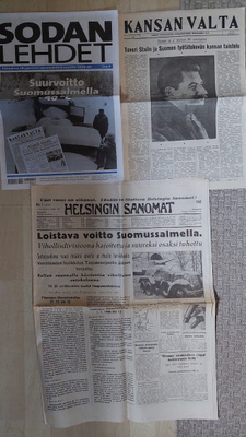 Sodan lehdet # 4 - Suurvoitto Suomussalmella -40 C