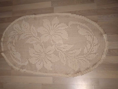 Ovaalin muotoinen liina 65x110