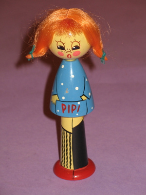 SALVO: PIPI ( PEPPI PITKÄTOSSU) -PUUNUKKE