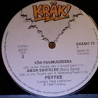 PSYYKE :: RUUSUTARHA : HARVINAISUUS  VINYYLI  MAXI  12" 1986 - pikkukuva 4