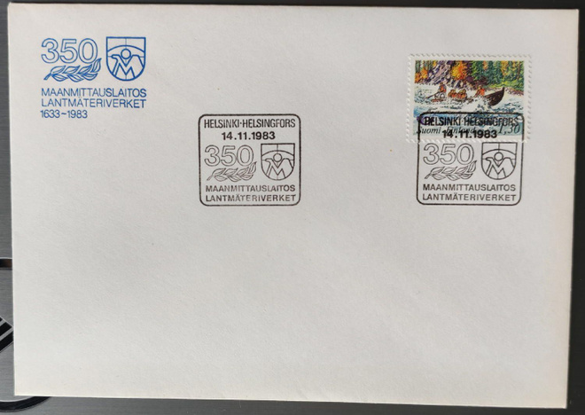 Erik.leima - Maanmittauslaitos 350 v. 1983, ei kulk.