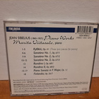 Sibelius:Piano works-Marita Viitasalo CD - pikkukuva 2