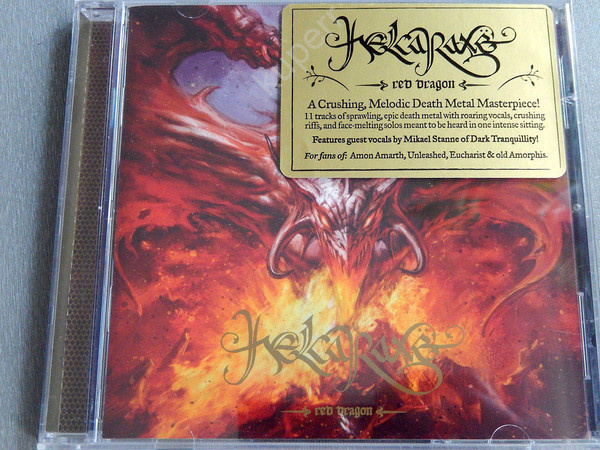 HELCARAXE Red Dragon CD 2012 UUSI Melo Death Metal