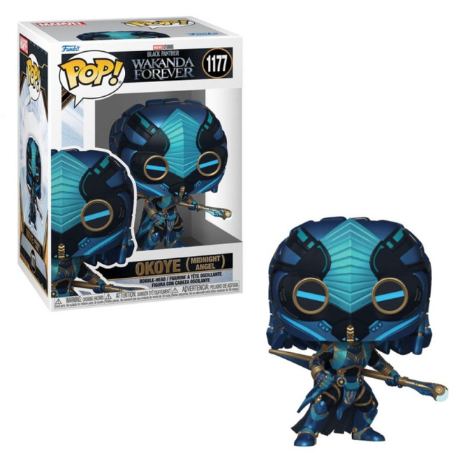 POP MARVEL 1177 BLACK PANTHER WAKAND FOREVER	(27 705)	okoye