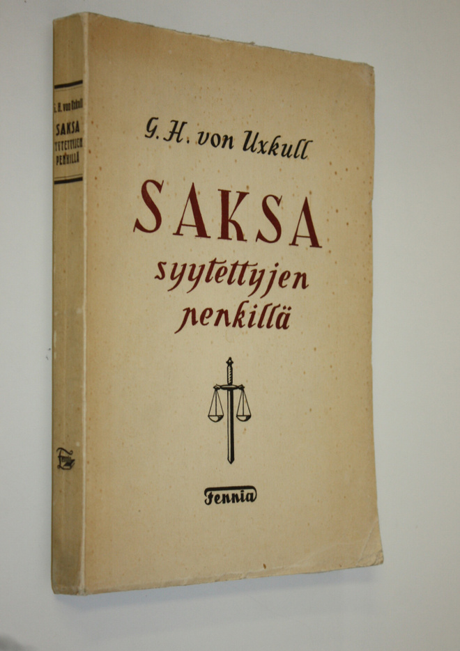 G. H. von Uxkull : Saksa syytettyjen penkillä