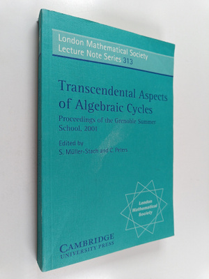 C. Peters ym. : Transcendental Aspects of Algebraic Cycle...
