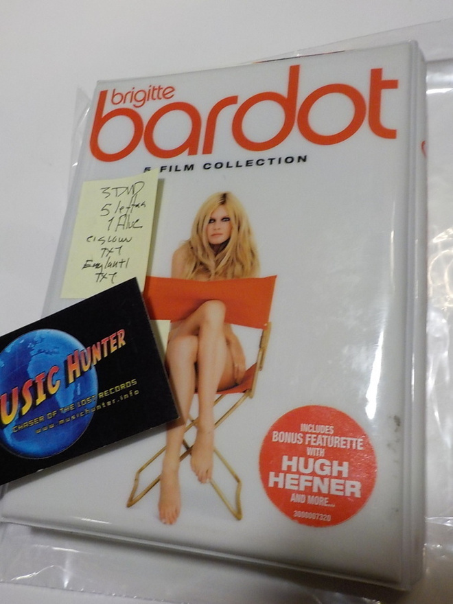 BRIGITTE BARDOT 5-FILM COLLECTION 3DVD BOKSI (W)
