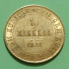 Suomi 10 mk 1881 kulta raha. (MA) - pikkukuva 1