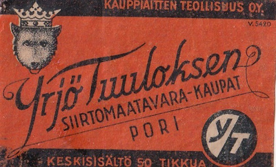 Pori, Yrjö Tuuloksen kaupat b513