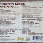 2-CD The Andrews Sisters – Now Is The Time: Hidden Gems - pikkukuva 2