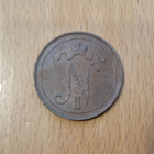 10 penniä 1917  NII monogrammilla - pikkukuva 2