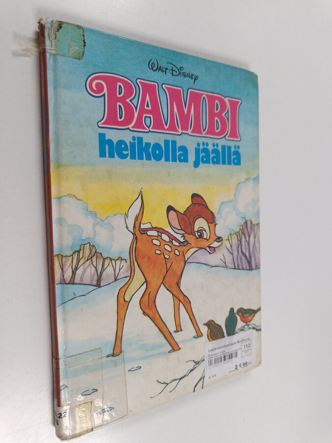 Walt Disney : Bambi heikolla jäällä : Disneyn satulukemisto