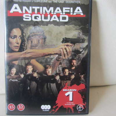 ANTIMAFIA SQUAD DVD - Season 1 , 3 Discs