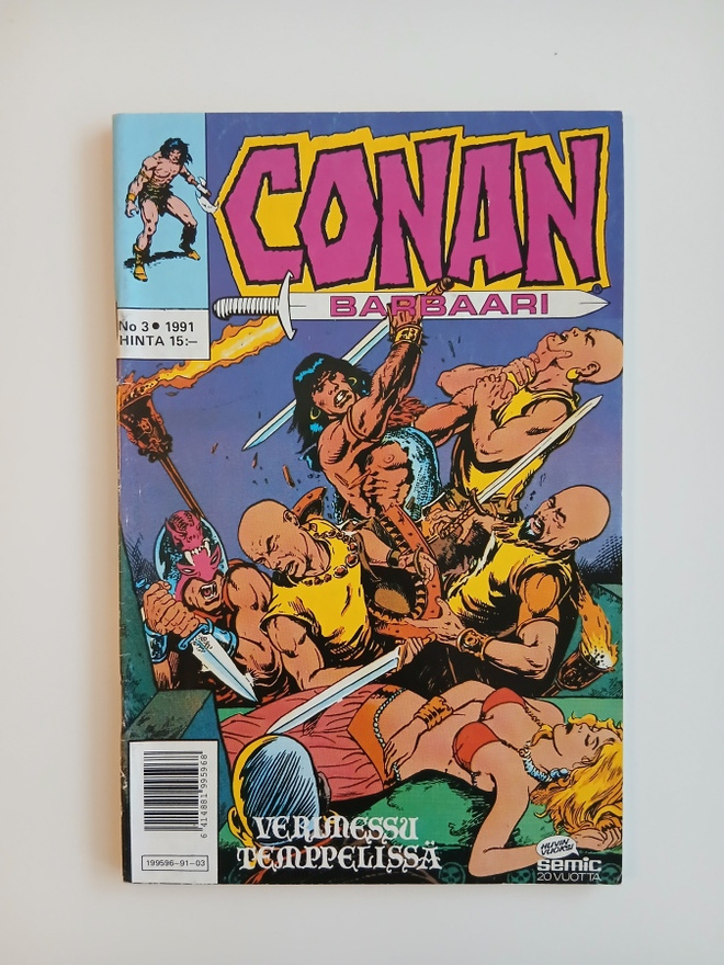 Conan barbaari sarjakuvalehti (3 / 1991)