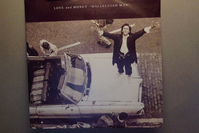 LOVE AND MONEY :: HALLELUIAH MAN :: VINYYLI 7" 1988