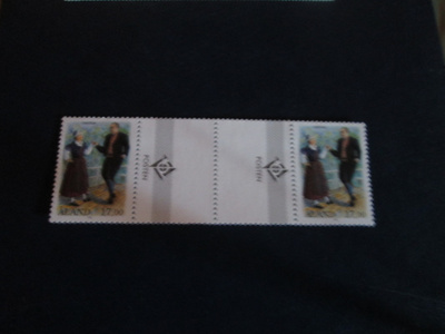 1993 välilöpari Kansanpuvut 17,00mk postituore