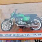 VANHA PIenoismalli Honda Dream CB 750 4 CIL Art 608 Italia - pikkukuva 1