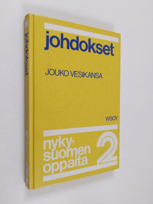 Jouko Vesikansa : Nykysuomen oppaita 2, Johdokset