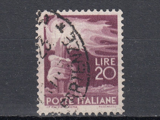 Italia 1945 Mi 700 Flaming Torch