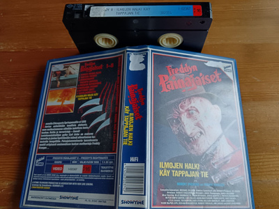 Freddyn painajaiset osa 8 vhs