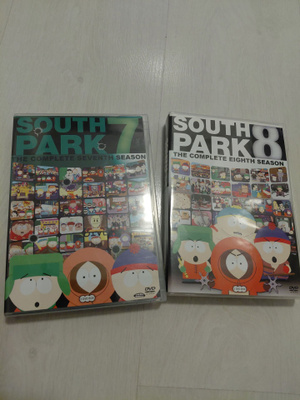 South Park season 7 ja 8 boksit