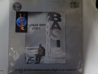 COUNT BASIE - KANSAS CITY STYLE EX+/EX+ LP