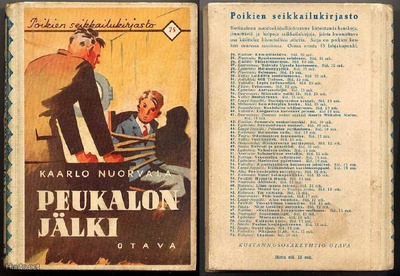 Nuorvala, Kaarlo: Peukalon jälki (1.p.,PSK#75; 1937)