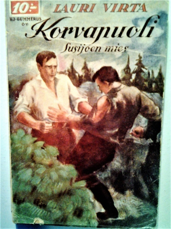 Virta Lauri: Korvapuoli susijoen mies, v. 1921