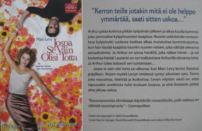 Marc Levy: Jospa se vain olisi totta  p. -05