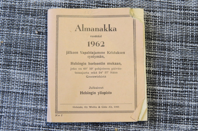 Almanakka 1962