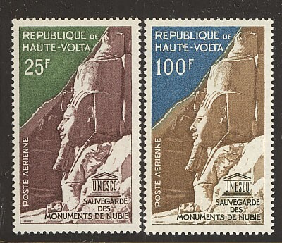 Haute-Volta Mi 143-4 ++ (UNESCO)