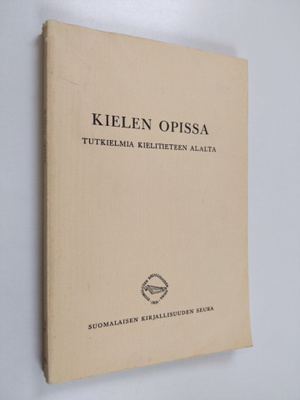 Toivo (toim.) Vuorela : Kielen opissa : tutkielmia kielit...